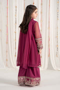 Maria B | 3 Piece Embroidered Polyester Net Suit | MKS-EF25-43 - by - Libasekhas UK - Registered Vendor of : Maria B - 100% Original Designer Dresss