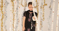 3 Piece Embroidered Organza Suit - Kids Clothing - available at Maria Faisal in UK and USA.