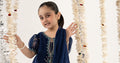 3 Piece Embroidered Organza Suit - Kids Clothing - available at Maria Faisal in UK and USA.