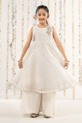 kids-clothes-mks-ef26-03-white by Maria B Kids - Designer Dress  - Type : KidsClothes - Available at Libasekhas UK - 100% Original 