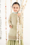 kids-clothes-mks-ef26-04-green by Maria B Kids - Designer Dress  - Type : KidsClothes - Available at Libasekhas UK - 100% Original 