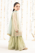 kids-clothes-mks-ef26-04-green by Maria B Kids - Designer Dress  - Type : KidsClothes - Available at Libasekhas UK - 100% Original 