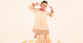 kids-clothes-mks-ef26-04-peach by Maria B Kids - Designer Dress  - Type : KidsClothes - Available at Libasekhas UK - 100% Original 
