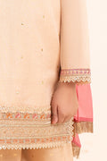 kids-clothes-mks-ef26-04-peach by Maria B Kids - Designer Dress  - Type : KidsClothes - Available at Libasekhas UK - 100% Original 