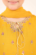 kids-clothes-mks-ef26-05-yellow by Maria B Kids - Designer Dress  - Type : KidsClothes - Available at Libasekhas UK - 100% Original 