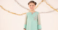 kids-clothes-mks-ef26-08-aqua by Maria B Kids - Designer Dress  - Type : KidsClothes - Available at Libasekhas UK - 100% Original 