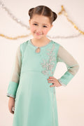 kids-clothes-mks-ef26-08-aqua by Maria B Kids - Designer Dress  - Type : KidsClothes - Available at Libasekhas UK - 100% Original 