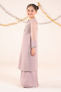 kids-clothes-mks-ef26-08-lilac by Maria B Kids - Designer Dress  - Type : KidsClothes - Available at Libasekhas UK - 100% Original 