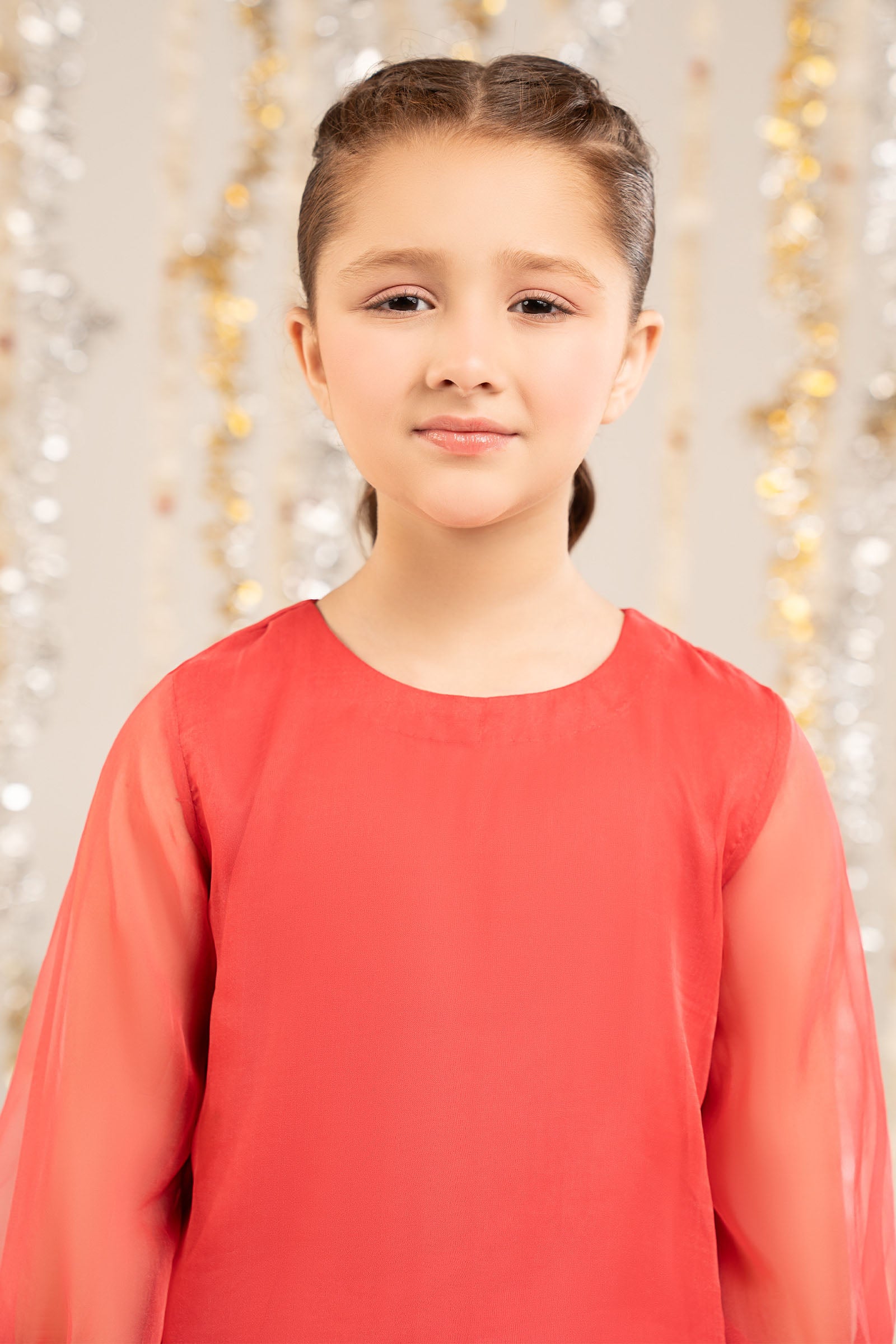 kids-clothes-mks-ef26-10-pink by Maria B Kids - Designer Dress  - Type : KidsClothes - Available at Libasekhas UK - 100% Original 