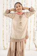 kids-clothes-mks-ef26-13-off-white by Maria B Kids - Designer Dress  - Type : KidsClothes - Available at Libasekhas UK - 100% Original 