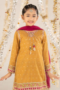 kids-clothes-mks-ef26-13-mustard by Maria B Kids - Designer Dress  - Type : KidsClothes - Available at Libasekhas UK - 100% Original 
