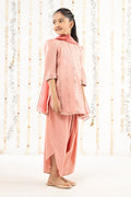 kids-clothes-mks-ef26-17-pink by Maria B Kids - Designer Dress  - Type : KidsClothes - Available at Libasekhas UK - 100% Original 