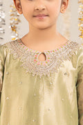 3 Piece Embroidered Tissue Suit - Kids Clothing - available at Maria Faisal in UK and USA.