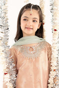 kids-clothes-mks-ef26-20-pink by Maria B Kids - Designer Dress  - Type : KidsClothes - Available at Libasekhas UK - 100% Original 