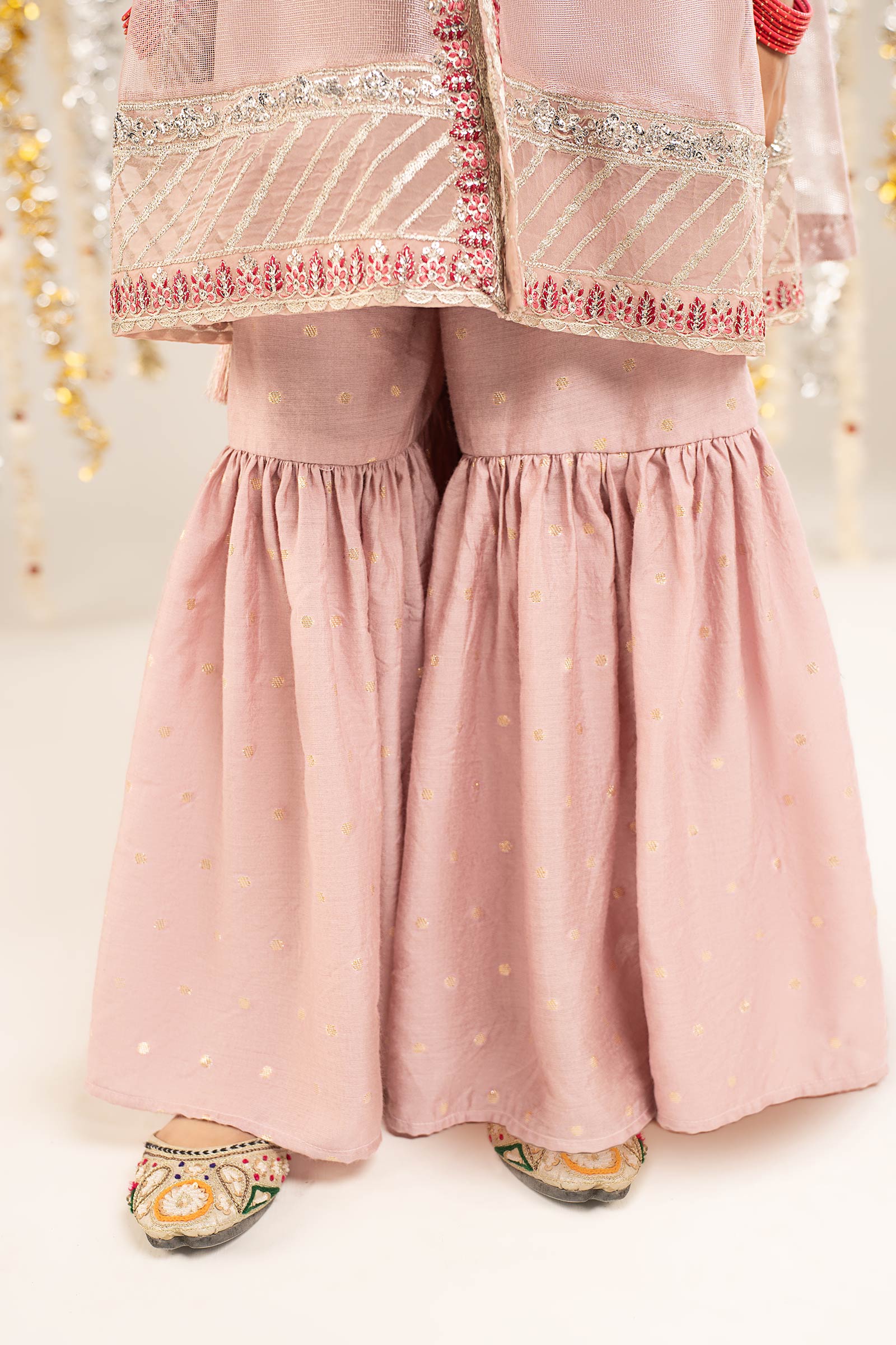 kids-clothes-mks-ef26-24-lilac by Maria B Kids - Designer Dress  - Type : KidsClothes - Available at Libasekhas UK - 100% Original 