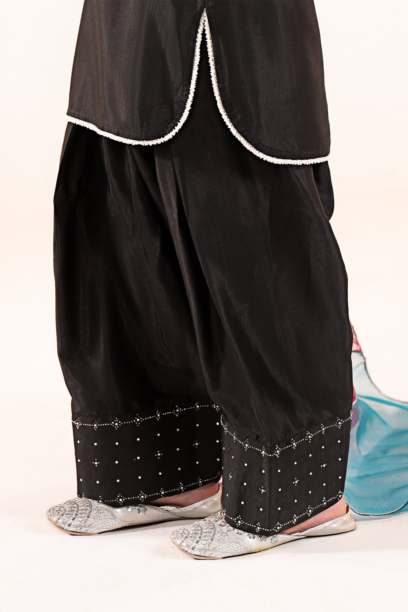 kids-clothes-mks-ef26-26-black by Maria B Kids - Designer Dress  - Type : KidsClothes - Available at Libasekhas UK - 100% Original 