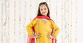 kids-clothes-mks-ef26-28-yellow by Maria B Kids - Designer Dress  - Type : KidsClothes - Available at Libasekhas UK - 100% Original 