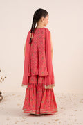 kids-clothes-mks-ef26-30-pink by Maria B Kids - Designer Dress  - Type : KidsClothes - Available at Libasekhas UK - 100% Original 