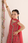 kids-clothes-mks-ef26-30-pink by Maria B Kids - Designer Dress  - Type : KidsClothes - Available at Libasekhas UK - 100% Original 