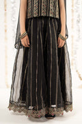 kids-clothes-mks-ef26-34-black by Maria B Kids - Designer Dress  - Type : KidsClothes - Available at Libasekhas UK - 100% Original 