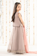 kids-clothes-mks-ef26-34-lilac by Maria B Kids - Designer Dress  - Type : KidsClothes - Available at Libasekhas UK - 100% Original 