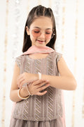kids-clothes-mks-ef26-34-lilac by Maria B Kids - Designer Dress  - Type : KidsClothes - Available at Libasekhas UK - 100% Original 