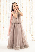 kids-clothes-mks-ef26-34-lilac by Maria B Kids - Designer Dress  - Type : KidsClothes - Available at Libasekhas UK - 100% Original 