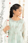 2 Piece Embroidered Organza Suit - Kids Clothing - available at Maria Faisal in UK and USA.