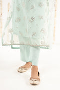 2 Piece Embroidered Organza Suit - Kids Clothing - available at Maria Faisal in UK and USA.