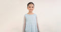 kids-clothes-mks-ef26-42-sky-blue by Maria B Kids - Designer Dress  - Type : KidsClothes - Available at Libasekhas UK - 100% Original 