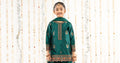 kids-clothes-mks-ef26-46-sea-green by Maria B Kids - Designer Dress  - Type : KidsClothes - Available at Libasekhas UK - 100% Original 