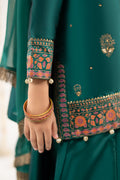 kids-clothes-mks-ef26-46-sea-green by Maria B Kids - Designer Dress  - Type : KidsClothes - Available at Libasekhas UK - 100% Original 
