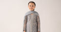 kids-clothes-mks-ef26-48-blue by Maria B Kids - Designer Dress  - Type : KidsClothes - Available at Libasekhas UK - 100% Original 