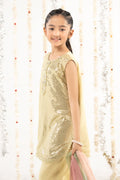 kids-clothes-mks-ef26-50-green by Maria B Kids - Designer Dress  - Type : KidsClothes - Available at Libasekhas UK - 100% Original 