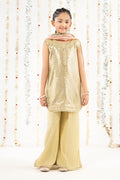 kids-clothes-mks-ef26-50-green by Maria B Kids - Designer Dress  - Type : KidsClothes - Available at Libasekhas UK - 100% Original 
