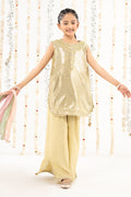 kids-clothes-mks-ef26-50-green by Maria B Kids - Designer Dress  - Type : KidsClothes - Available at Libasekhas UK - 100% Original 