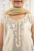 kids-clothes-mks-ef26-50-off-white by Maria B Kids - Designer Dress  - Type : KidsClothes - Available at Libasekhas UK - 100% Original 