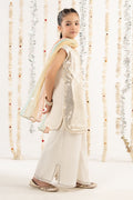 kids-clothes-mks-ef26-50-off-white by Maria B Kids - Designer Dress  - Type : KidsClothes - Available at Libasekhas UK - 100% Original 