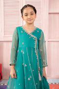 Maria B | 3 Piece Embroidered Organza Suit | MKS-PF24-01 - by - Libasekhas UK - Registered Vendor of : Maria B - 100% Original Designer Dresss