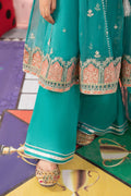 Maria B | 3 Piece Embroidered Organza Suit | MKS-PF24-01 - by - Libasekhas UK - Registered Vendor of : Maria B - 100% Original Designer Dresss