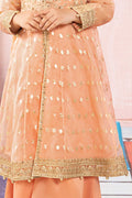 Maria B | 3 Piece Embroidered Organza Suit | MKS-PF24-07 - by - Libasekhas UK - Registered Vendor of : Maria B - 100% Original Designer Dresss