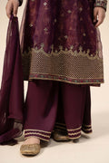 Maria B | 3 Piece Embroidered Cotton Net Suit | MKS-W24-01 - by - Libasekhas UK - Registered Vendor of : Maria B - 100% Original Designer Dresss