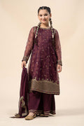 Maria B | 3 Piece Embroidered Cotton Net Suit | MKS-W24-01 - by - Libasekhas UK - Registered Vendor of : Maria B - 100% Original Designer Dresss