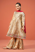 Maria B | 3 Piece Embroidered Zari jacquard Suit | MKS-W24-03 - by - Libasekhas UK - Registered Vendor of : Maria B - 100% Original Designer Dresss