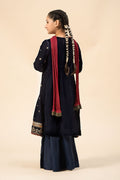 Maria B | 3 Piece Embroidered Velvet Suit | MKS-W24-17 - by - Libasekhas UK - Registered Vendor of : Maria B - 100% Original Designer Dresss