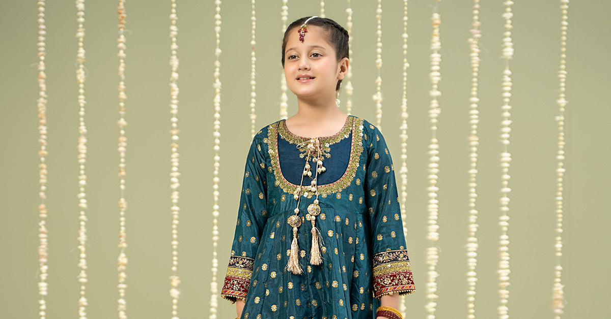 Maria B | 3 Piece Embroidered Jamawar Suit | MKS-W24-22 - by - Libasekhas UK - Registered Vendor of : Maria B - 100% Original Designer Dresss