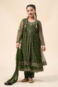 Maria B | 3 Piece Embroidered Net Suit | MKS-W24-25 - by - Libasekhas UK - Registered Vendor of : Maria B - 100% Original Designer Dresss