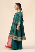 Maria B | 3 Piece Embroidered Raw Silk Suit | MKS-W24-29 - by - Libasekhas UK - Registered Vendor of : Maria B - 100% Original Designer Dresss