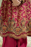 Maria B | 3 Piece Embroidered Jamawar Suit | MKS-W24-30 - by - Libasekhas UK - Registered Vendor of : Maria B - 100% Original Designer Dresss