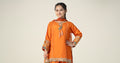 Maria B | 3 Piece Embroidered Raw Silk Suit | MKS-W24-31 - by - Libasekhas UK - Registered Vendor of : Maria B - 100% Original Designer Dresss